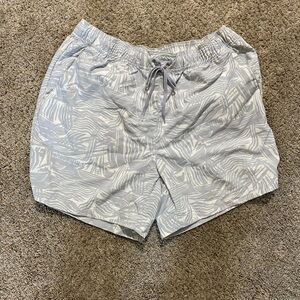 Columbia Womens Hawaiian Athletic Drawstring Shorts PFG size medium